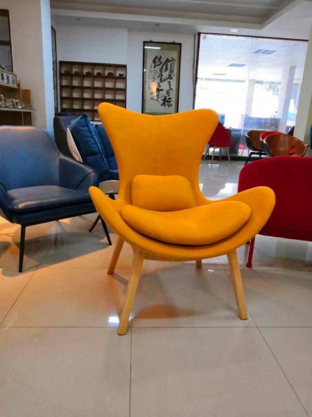 Indoor Furniture Reception Villa Leisure Chair With Back Support Elegant Makeup Chair Recline Creative Tufted Chair