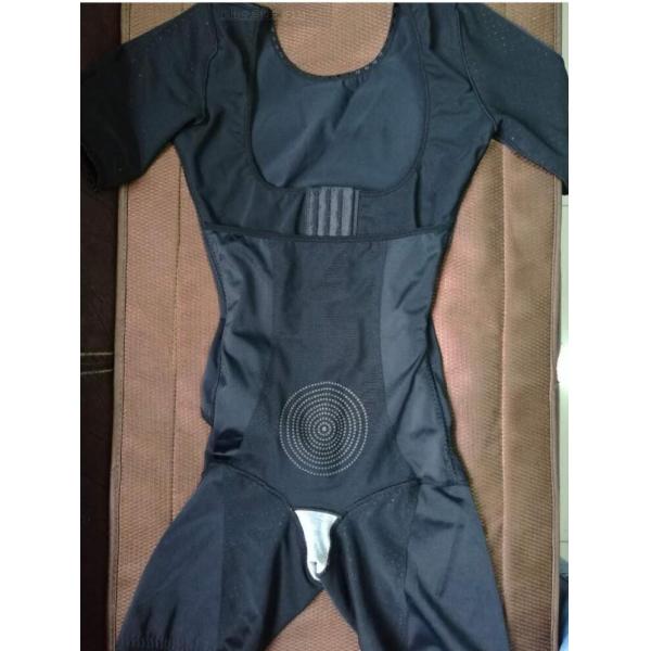 Bodysuits рукава черного профилировщика тела турмалина 4XL короткие для Curvy типов телосложения