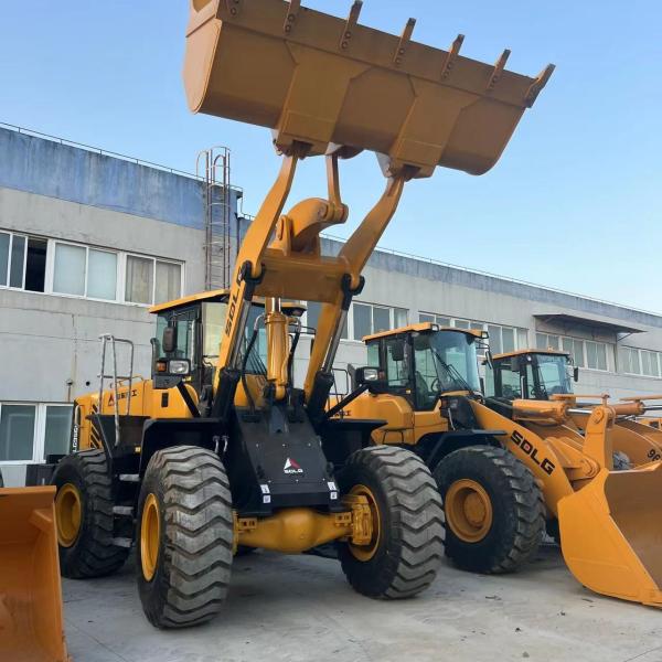 90% 新品中古車輪荷下 SDLG LG956L 中古荷下5トンの中国ブランドの建設機械