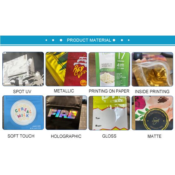 Молния Mylar доказательства запаха CMYK кладет медицинское в мешки VMPET Childproof с окном