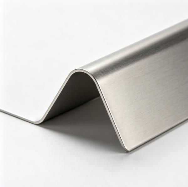 CNC Precision Bent Stainless Steel Enclosure Panel with Springback Compensation and Laser Cut Blanks