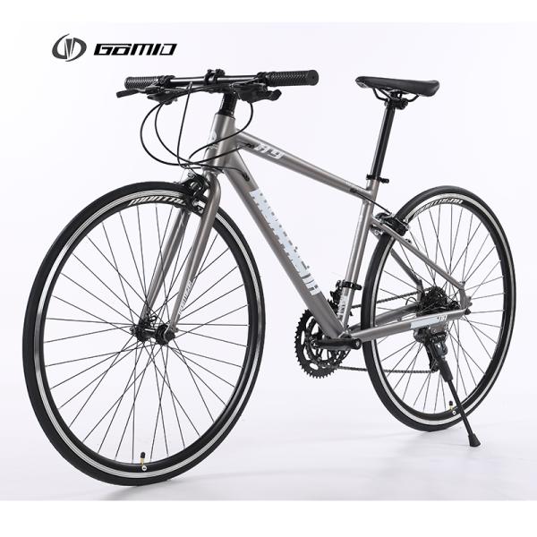 GOMID Hybrid Road Bike Alloy Racing 700c Roadbike C Brake Gear Cycle for Men