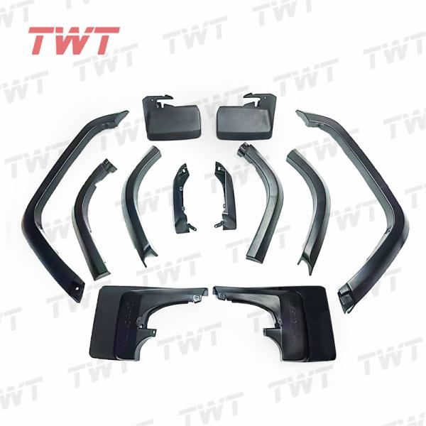 Bumper Grille Fender Flares Wide-Body Kit for Toyota Land Cruiser LC76 Upgrade to 2024 LC76 Bodykit Exterior Accessories