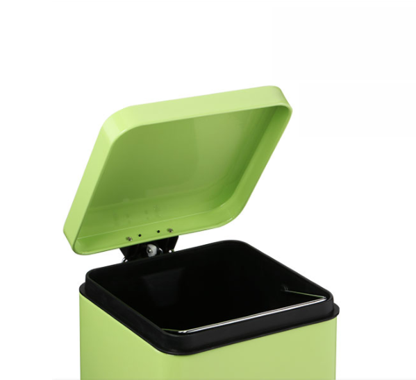 6L 12L Foot Pedal  Indoor Trash Can  Metal Trash Can With Foot Pedal