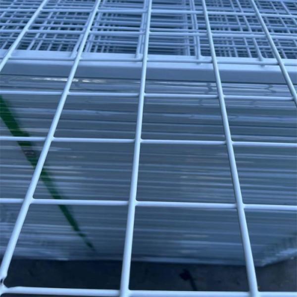 Black PVC Coated Customsized Welded Wire Mesh Sheets with Square or Rectangle Hole for Construction