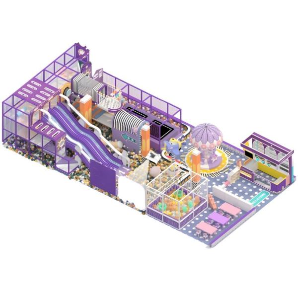 ODM Cirque terrain de jeu passionnant Commercial équipement de terrain de jeu intérieur personnalisable