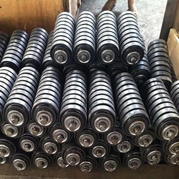 40mm Labyrinth Bearing Conveyor Impact Roller Carbon Steel Pipe