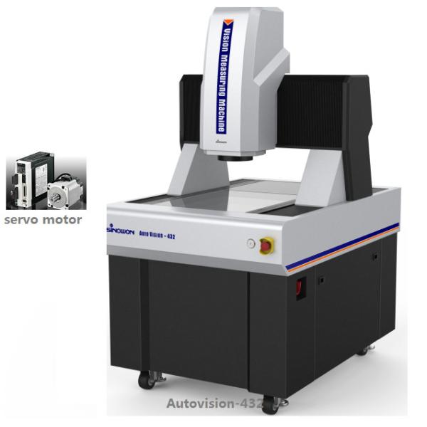 Delta Servo Motor Vision Measuring Machine With High Accuracy Gsi0.1μM Linear Scale