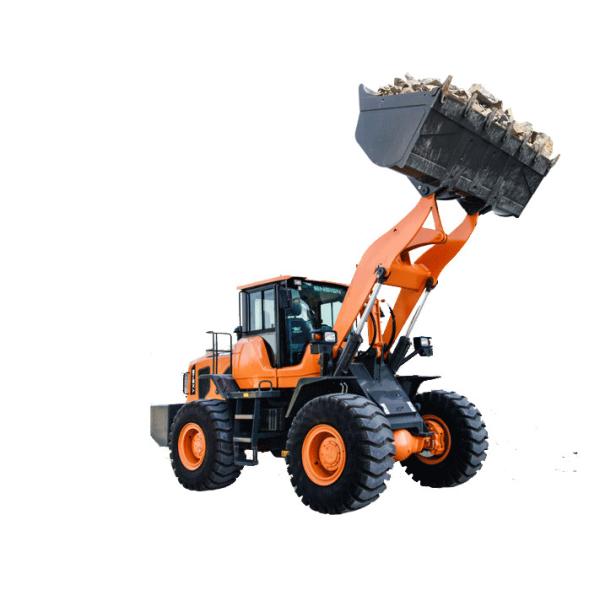 Автоматический желтый задний затяжелитель отверстия, стальной отслеживаемый затяжелитель Backhoe 4WD