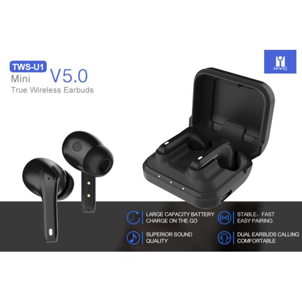 Outdoor Wireless In Ear Headphones Mini Stereo Tws Power Bank Bluetooth 5.3 Earphone For Smartphones