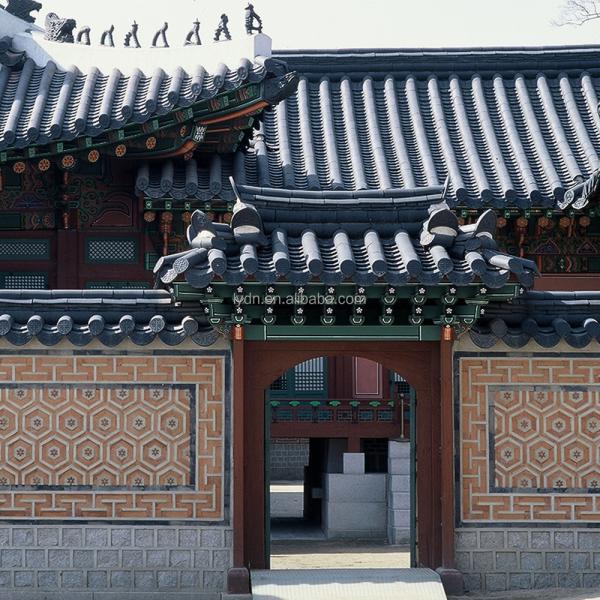 6% Absorción de agua Tejas de techo de arcilla asiática sin glaseado Impermeabilización asequible