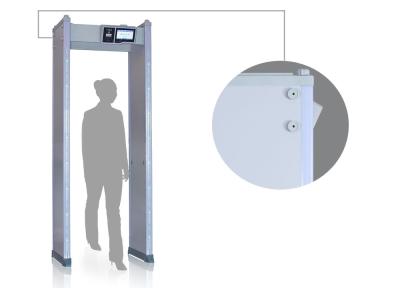 Détecteur de métaux secret de cadre de porte de pièce imperméable, promenade par des scanners de sécurité