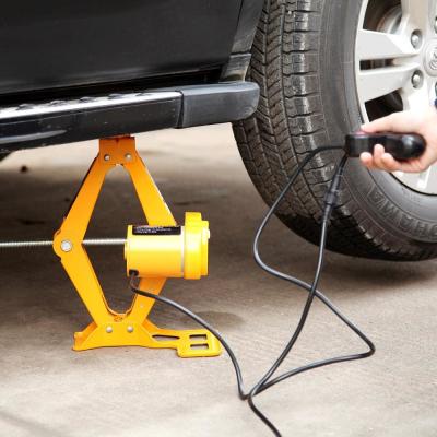 O isqueiro 3 Ton Scissor Jack Electric Car do cigarro Scissor o elevador com chave de impacto
