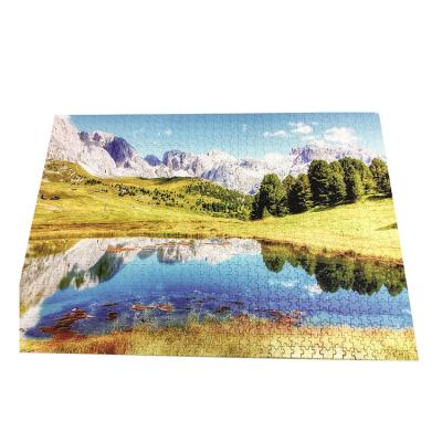 enigma de serra de vaivém 3d de papel 2.0mm adulto de 70x50cm 1000 partes para jogos