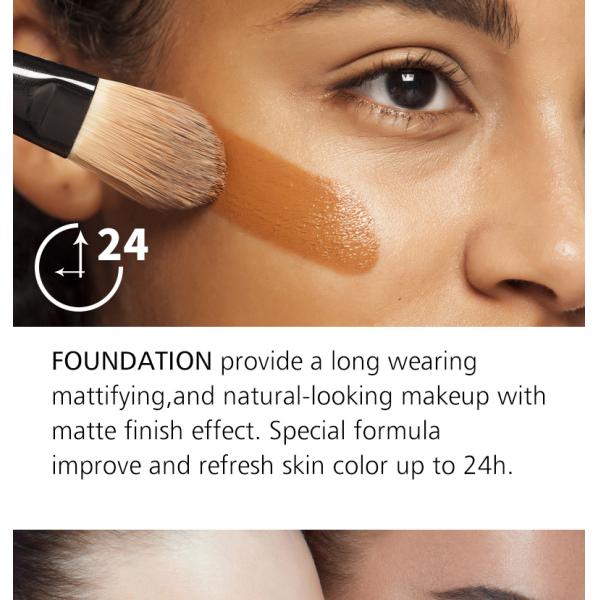 Natural Finish Foundation Liquid with Skin Loving Ingredients Full Cover Color Changing Best Foundation Makeup