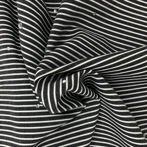 Quality 110gsm 100% Cotton Stripes T-shirts Wholesale Heavyweight Oversized Tshirt Custom Women's T Shirt