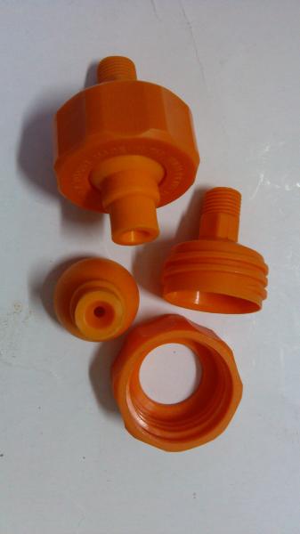 plastic KT-PP/SS adjustable ball spray nozzle
