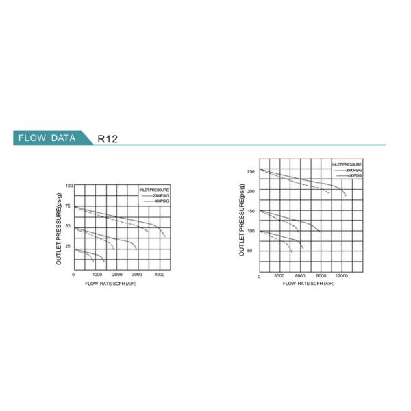 Установленный панелью высокий газовый регулятор азота давления 500/3000 Пси входного давления