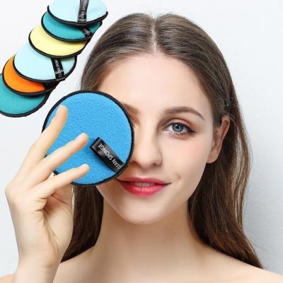 Le solvant réutilisable de maquillage de laine polaire capitonne les chiffons réutilisables de visage