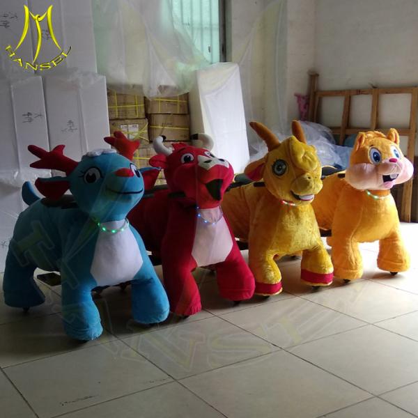 Hansel kids amusement park rides electric riding horse machine for sale