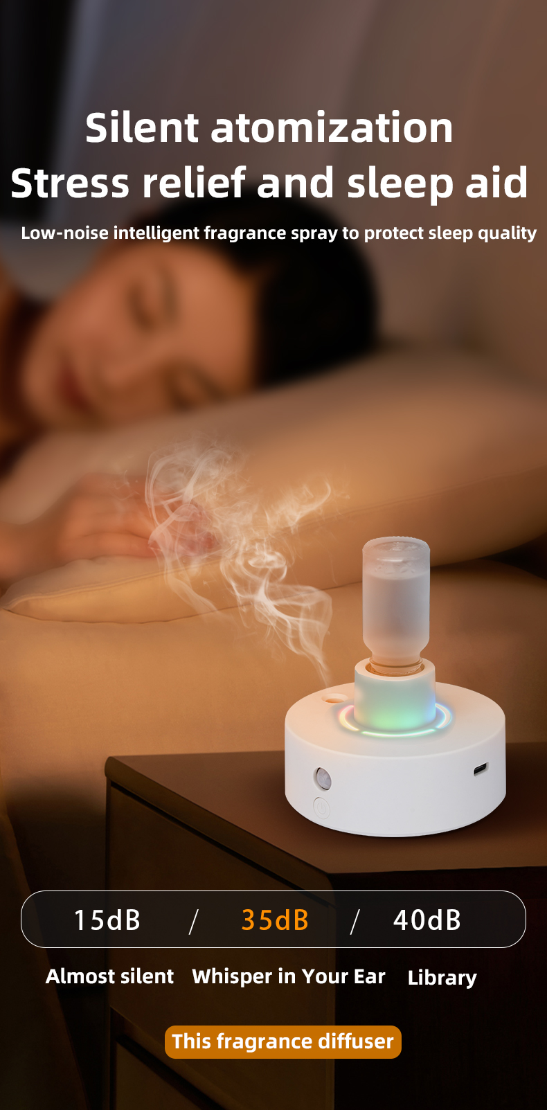 Automatic Activation Waterless Portable Professional Commercial Luxury  Air Freshener Perfume Oil Machine Scent Aroma Diffuser