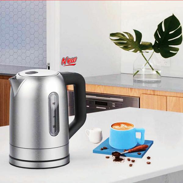 Stainless Steel Electric Kettle for Hotel Portable Water Kettle 1.6-2.0L Capacity