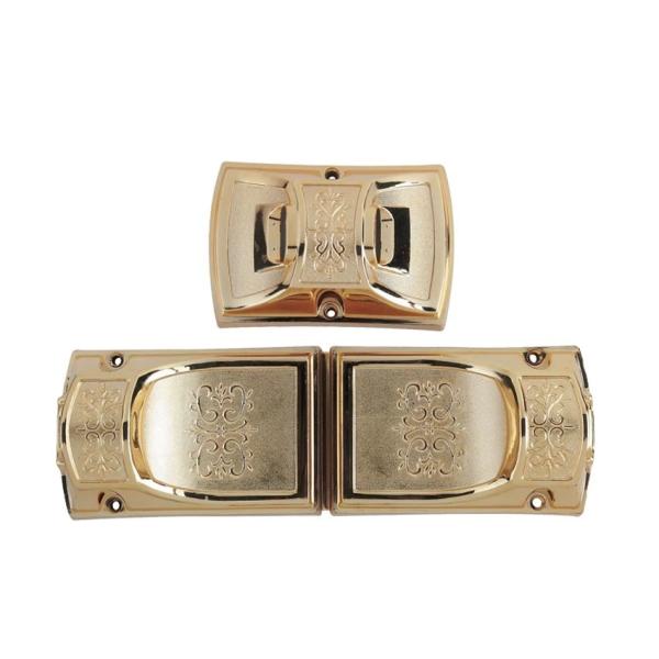 Gold Plastic Casket Accessories American Style Funeral Coffin Fittings