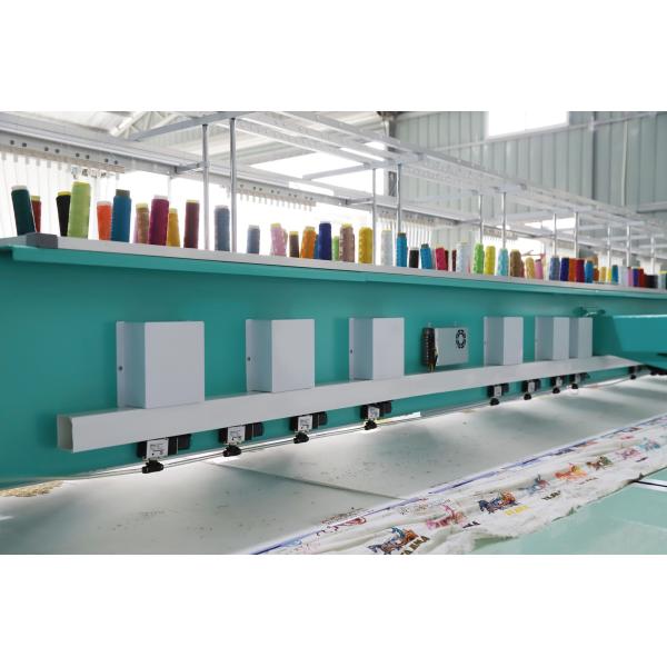 Single Sequin Embroidery Computer Machine 15 Needles 10 Heads