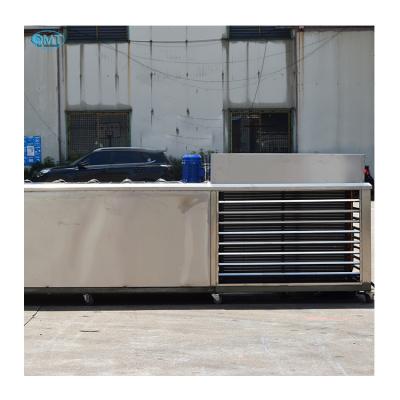 3T máquina de hacer bloques de hielo de agua salada de acero inoxidable