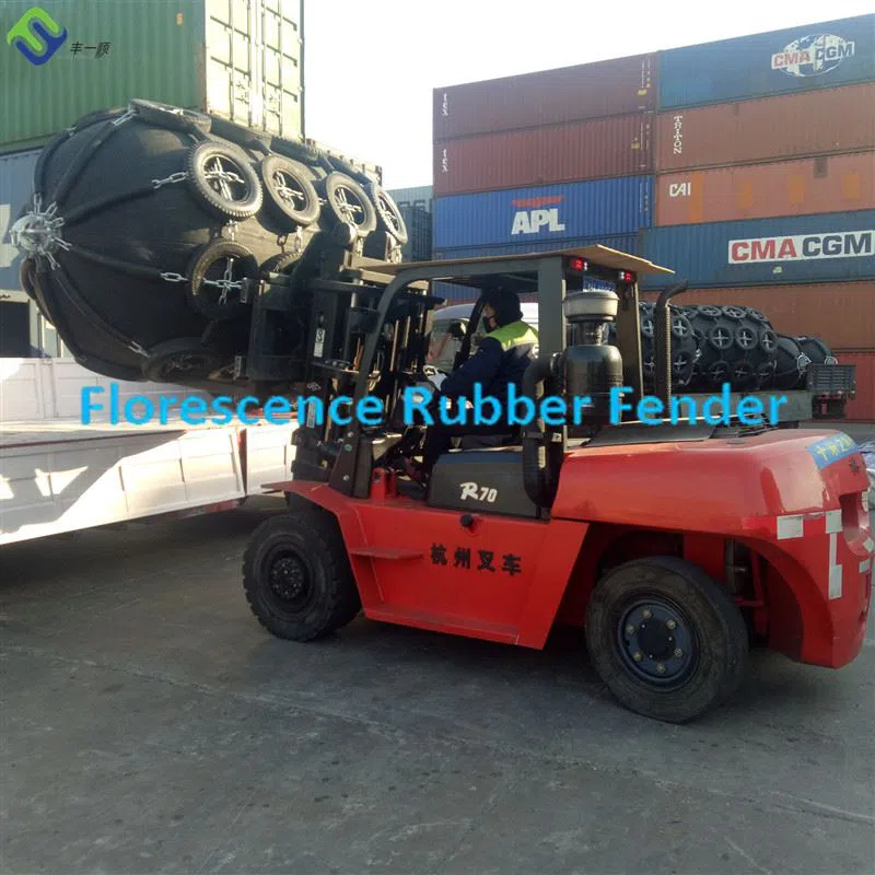 BV Yokohama Marine Wharf Rubber Fenders High Pressure Resistant
