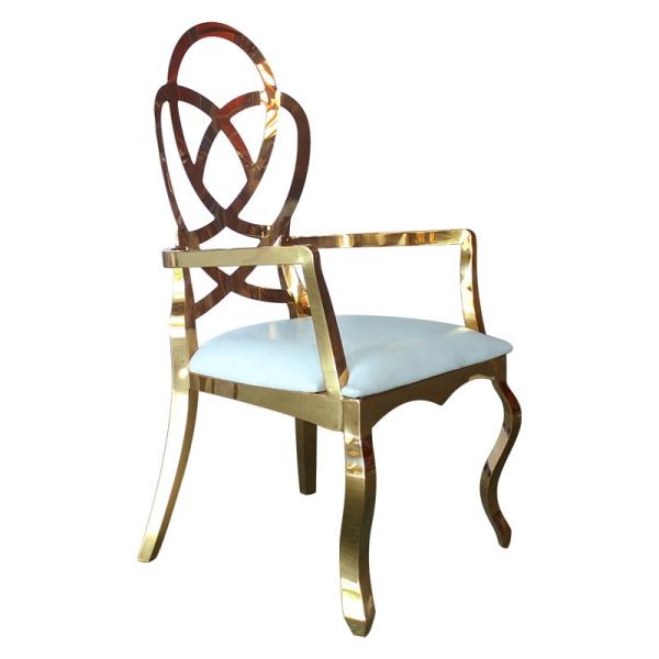 Fauteuil en cuir de fleur de couverture pour la zone d'accueil et la région de photo de groupe