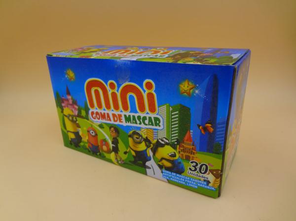 Os doces da goma de Mini Round Colorful Mixed Chewing para o saco das crianças 12g embalaram