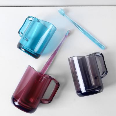 Japanese Household 10*7.2*10cm 270ml Plastic Toothbrush Cup