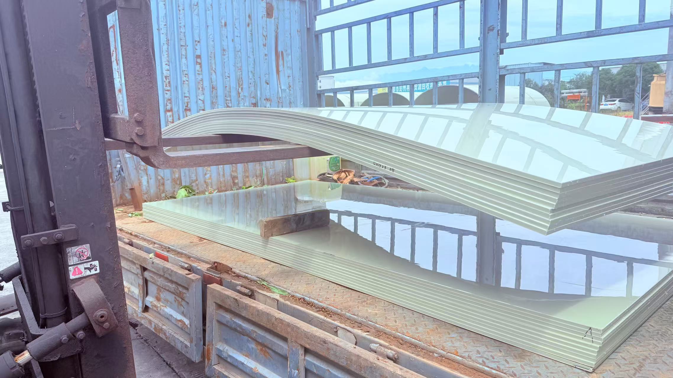 Corrosion Resistant PPS Board Plastic Sheet Panels Flame Retardant 8mm