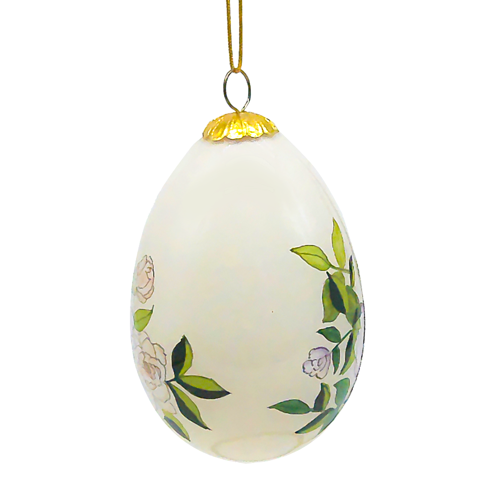 Artist-handpainted Glass Bauble Gift Featuring Bespoke Easter Motifs