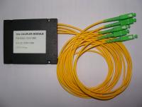 1 × 4 Fiber Optic Splitter, 1310 / 1490 / 1550nm, SC / conector APC, 3,0 milímetros cabo