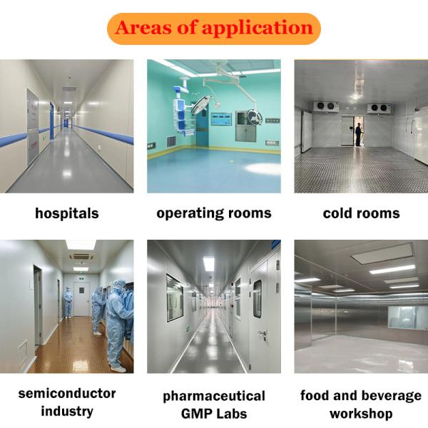 Huaao Thermal Insulated Panels: Anti-Bacterial Coating Engineered for Critical Biotech & Semiconductor Facility Performance.