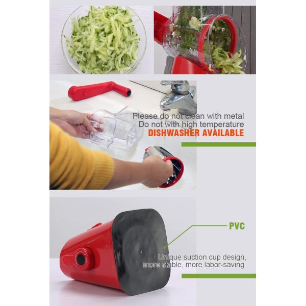 Green Rotary Cheese Grater The Perfect Addition to Any Kitchen for Shredding Vegetables