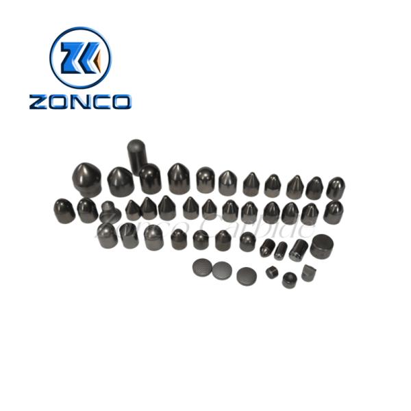 OEM High Resistance Tungsten Carbide Teeth / Cemented Carbide Tips
