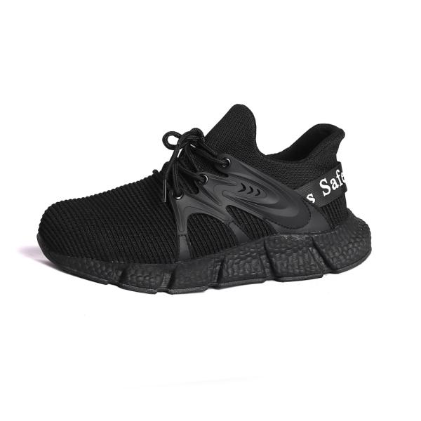 ЭВА наружная подошва стальной пальцы низкого разряда нескользящие маслостойкие унисексные кожаные сетки верхняя рабочая обувь безопасности