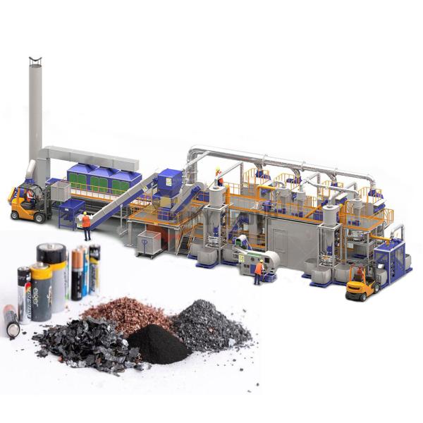 Recycle Electronic Waste with Lithium Battery Recycling Machine and Production Line