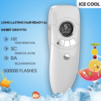 3 In1 IPL Portable Laser Hair Removal Machines Epilator Bikini Depilador White Color