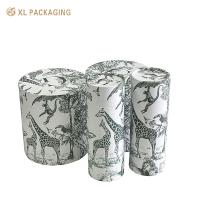 Bouquets de fleurs de luxe sur mesure Bouquets cadeaux en carton Tubes de fleurs Emballage cylindrique rond Boîte en papier artisanal pour fleurs