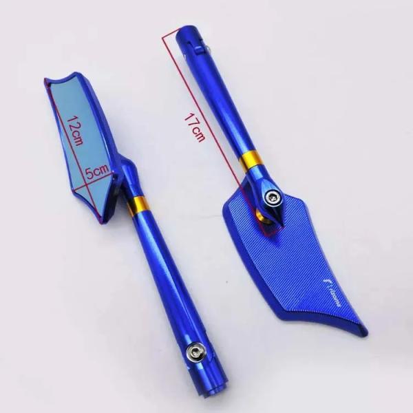 CNC Aluminium Scooter Motorcycle Side Mirror Rear View Mirrors with and Convex Surface