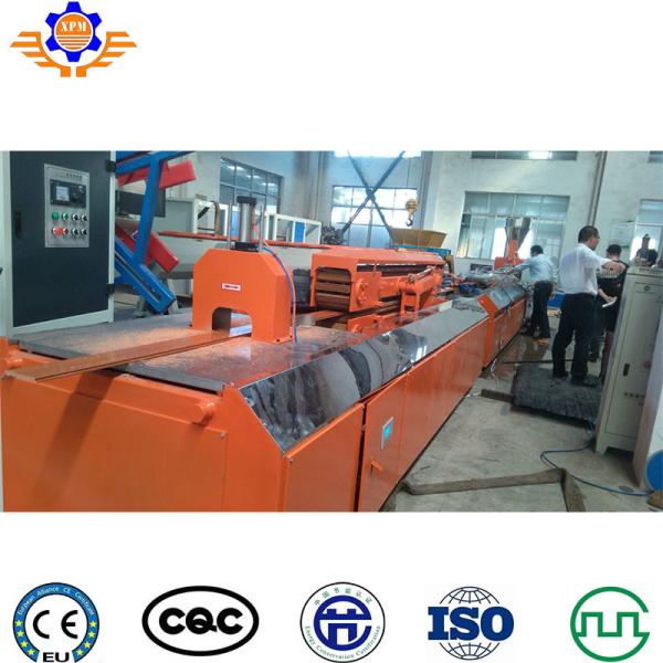 Linha painel da extrusão do perfil de 75KW WPC de parede do Pvc que faz a máquina para a porta composta plástica de madeira