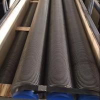 DELLOK Optimum transferência de calor Trocador de calor tubo de barbatana com design redondo de borda