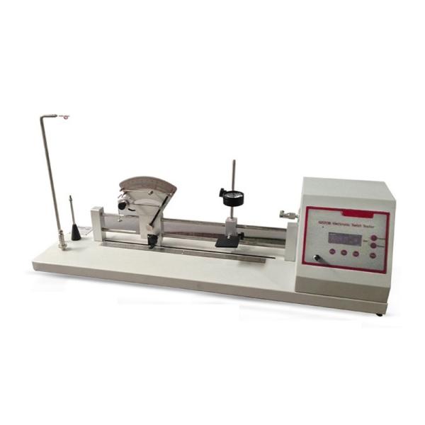 ASTM D1422 1423 BS 2085 Electric Yarn Twist Meter DIN 53832 ISO 2061 Motorized Yarn Twist Tester