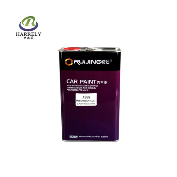 Clear Coat Auto Refinish Paint , OEM Brilliant Varnish Acrylic Auto Paint
