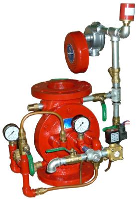 Ductile Iron Fire Fighting Valve  Deluge Alarm Valve  PN10 / 16 No Noise