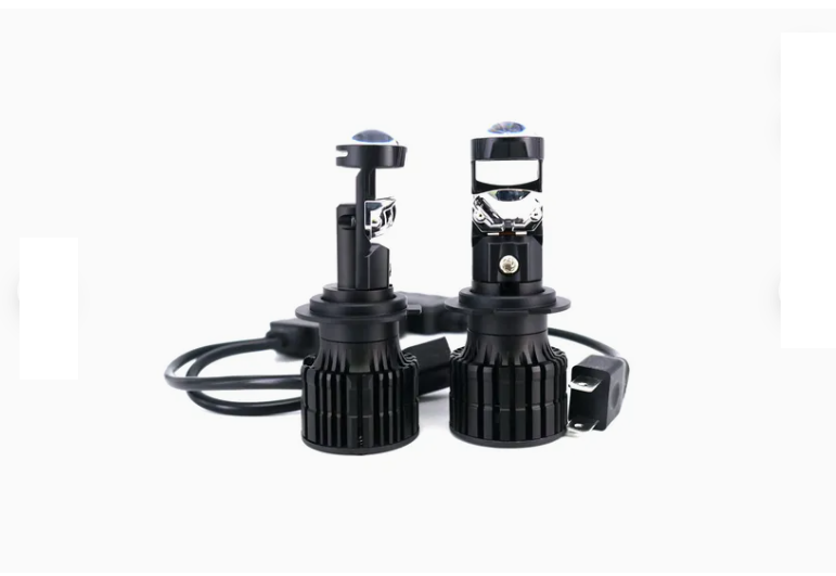 Aluminum Alloy Automotive Led Headlamps Led Headlights Projector Bulbs IP65 Waterproof